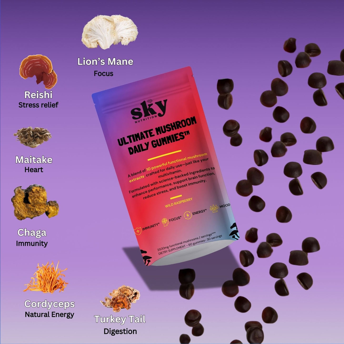 Ultimate Mushroom DailyGummies