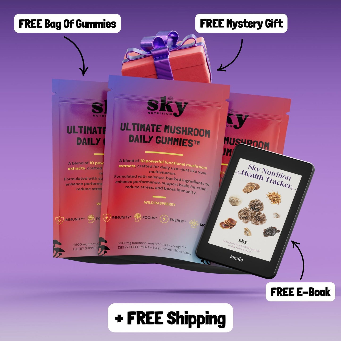 Ultimate Mushroom DailyGummies